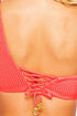 Luli Fama Pura Curiosidad One Shoulder Lace Back Top